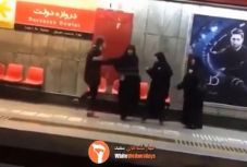 Balhéba keveredett egy iráni nő az „erkölcsi rendőrséggel”