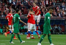 A házigazdák sima győzelmével kezdődött az oroszországi labdarúgó-világbajnokság