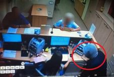 Videón a kolozsvári késes bankrablás elkövetője