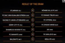 Sorsoltak az Európa Liga első selejtezőkörében