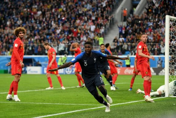 2018-as foci-vb: Umtiti fejesével Franciaország a döntőbe jutott