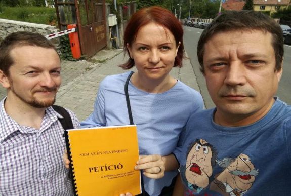Az RMDSZ vezetőségével találkoztak a Nem az én nevemben csoport tagjai