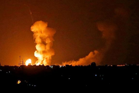 Izrael Szíriát bombázta az éjjel