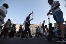 Kormányellenes tüntetés volt Bukarestben