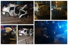 Tömegkarambol Brassóban: egy 32 éves nő meghalt az ittas férje hibájából