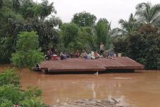 Gát szakadt át Laoszban, több százan eltűntek