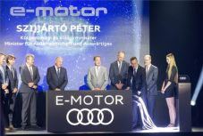 Beizzította az Audi a magyar városban az elektromos motorok sorozatgyártását