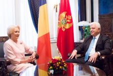 Viorica Dăncilă montenegrói hivatali kollegájával találkozott