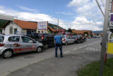 Öt autó ment egymásnak Székelyudvarhelyen