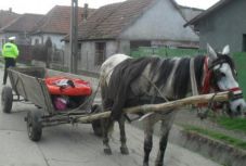 Lefordult a bakról a részeg Hargita megyei szekeres