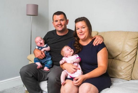 Rendkívül ritka terhesség után születtek ikrei egy nőnek