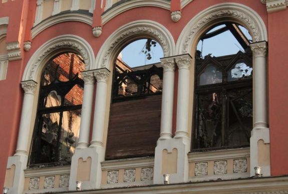 Százerrel lejjel támogatja a megyei tanács a püspöki palota újjáépítési munkálatait
