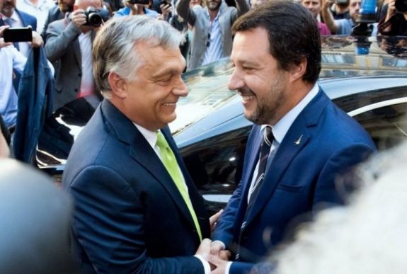 Orbán Viktor: Matteo Salvini nem hátrálhat meg