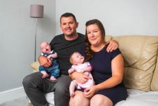 Rendkívül ritka terhesség után születtek ikrei egy nőnek