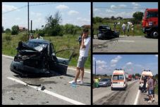 Kisbusz balesetezett, kilenc sérült van