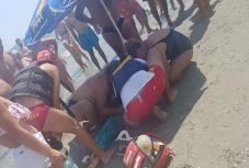 A Fekete-tengerbe fulladt egy 11 éves gyermek Konstancán