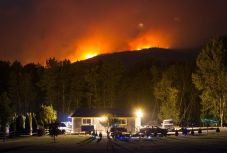 Erdőtüzek miatt romlott a levegő minősége Kanadában