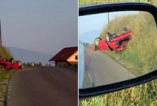 Felborult az autójával egy Hargita megyei fiatal