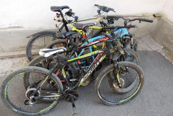 Csíkszeredaiaktól lopták el ezeket a bicikliket