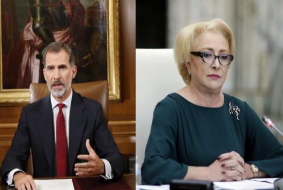 VI. Fülöp spanyol király audiencián fogadja Viorica Dăncilă kormányfőt