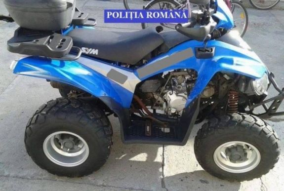 Székelyudvarhelyen került elő az Ausztriából ellopott quad