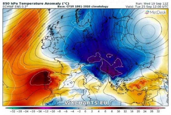 Élvezze a meleget, amíg lehet, ekkor csap le Romániára a sarkköri hideg