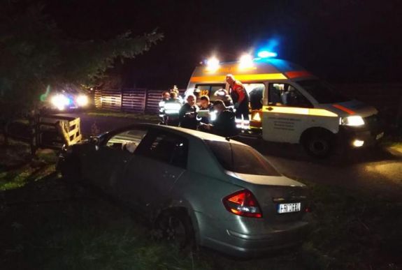 Autóbaleset történt Gyergyószentmiklós határában