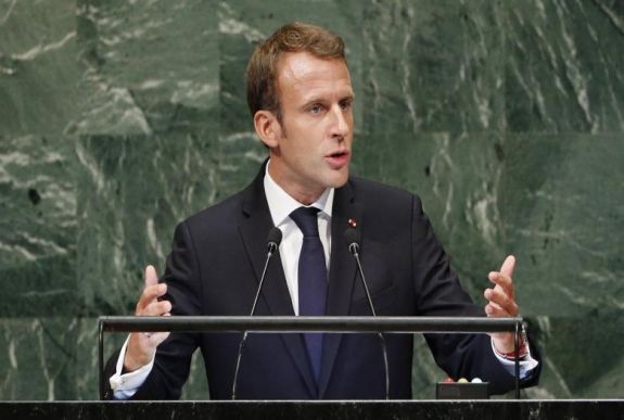 ENSZ-közgyűlés: Macron nem említette Trumpot név szerint, de őt szólította meg