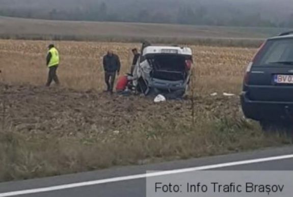 Durva baleset történt Brassó megyében, halálos áldozat is van