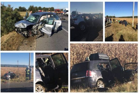 Horrorbaleset a halálúton: három halott, öt súlyosan sérült