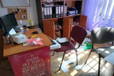 Kirabolták a Kolozsvári Magyar Diákszövetség irodáját