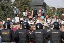 Oroszország-szerte tüntetések zajlottak