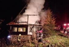 Kigyulladt egy nyaraló Homoródfürdőn