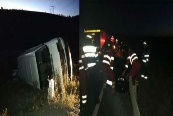 Háromszéki kisbusz balesetezett Szeben megyében, nagy volt a riadalom