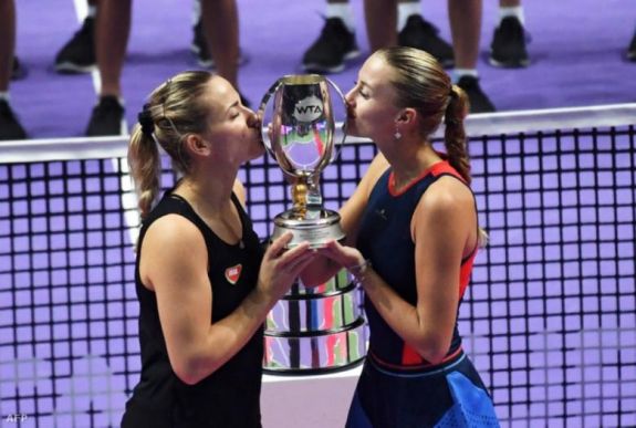Babos Tímea megvédte címét párosban a WTA-világbajnokságon