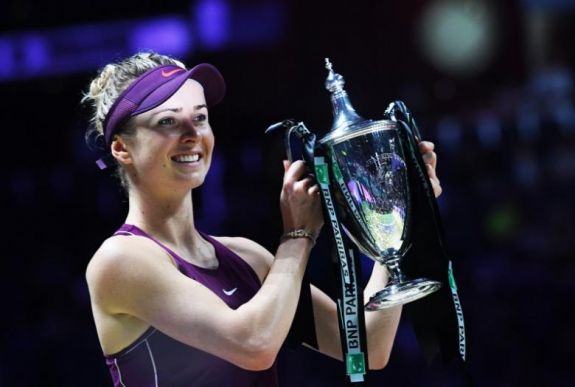 Elina Szvitolina nyerte a WTA-világbajnokságot Szingapúrban