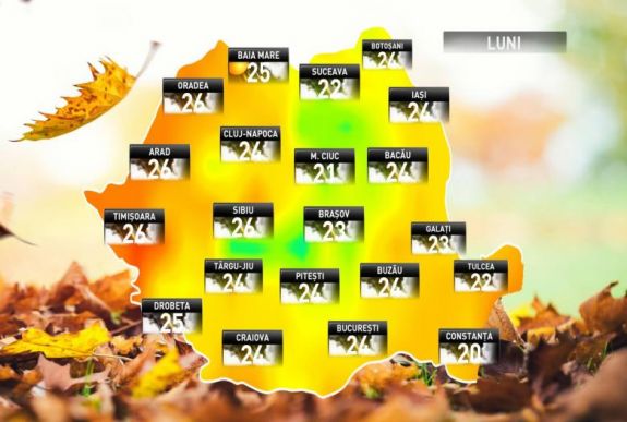 Időjárás: eddig tart a nyárias idő Romániában