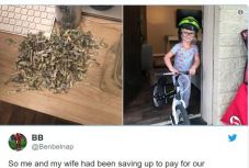 Szülei pénzén próbálta ki az iratmegsemmisítőt egy kisfiú