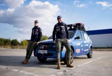 Szibériába indultak egy Dacia Logannal – nagy kaland vár az apára és fiára