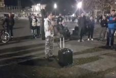 Tüntetés Kolozsváron: a gyülekezési jog korlátozása ellen tiltakoztak