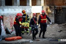 Mentőgyakorlat Bukarestben: több ezer halottja lenne a földrengésnek