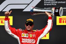 Forma-1: Räikkönen nyert Austinban, Hamilton még nem világbajnok
