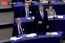 FRISSÍTVE - Az egységes és szolidáris EU mellett foglalt állást Klaus Johannis az EP-ben