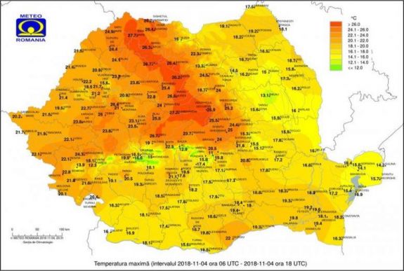 Kétszer is megdőlt a melegrekord Hargita megyében