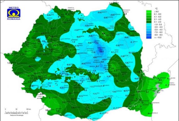 Fagyott péntek hajnalban Csíkszeredában