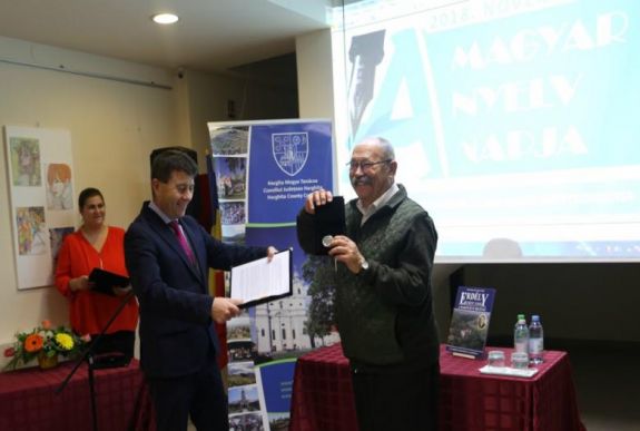 Kájoni János-díjat adtak át Csíkszeredában a Magyar Nyelv napja alkalmából