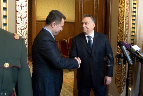 Orbán a Gruevszki-ügyről: „Az ember tisztességesen bánik a szövetségeseivel”