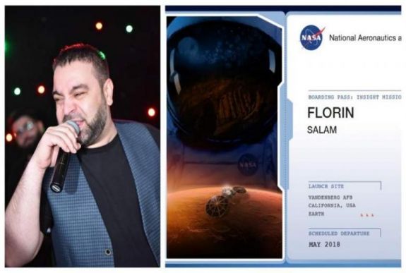 A manele-sztár Florin Salam neve is feljutott a Marsra