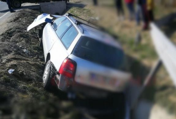 Úgy megijedt a rendőröktől, hogy a sáncban kötött ki az ittas Hargita megyei sofőr