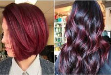 Idén ősszel az áfonyaszínű haj a divatos